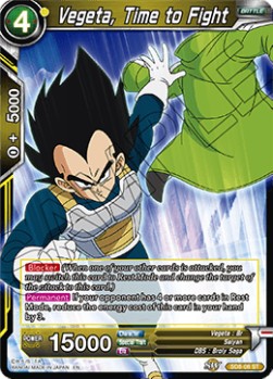 Vegeta, Time to Fight - Starter Deck: Rising Broly