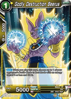 Godly Destruction Beerus - Starter Deck: Rising Broly