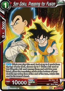 Son Goku, Prepping for Fusion - Destroyer Kings