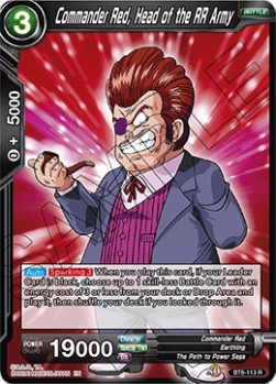 Commander Red, Head of the RR Army - Destroyer Kings