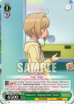 Sakura: Aquarium Date - Cardcaptor Sakura: Clear Card