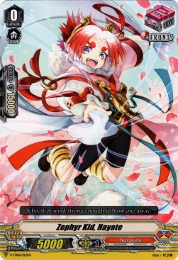 Zephyr Kid, Hayate [V Format] (V.1 - Common) - Trial Deck: Naoki Ishida
