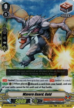 Wyvern Guard, Guld [V Format] - Miyaji Academy CF Club