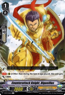 Counterattack Knight, Diguellius [V Format] - Miyaji Academy CF Club