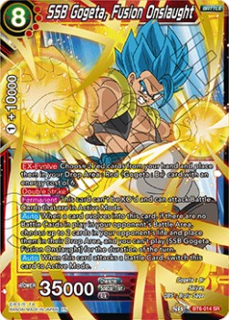 SSB Gogeta, Fusion Onslaught (V.1 - Super Rare) - Destroyer Kings