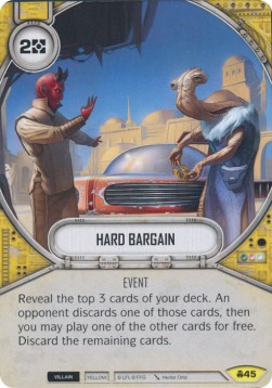 Hard Bargain - Convergence