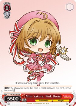 Mini Sakura: Pink Dress - Cardcaptor Sakura: Clear Card