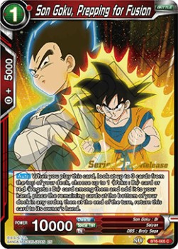 Son Goku, Prepping for Fusion - Series 6 Pre-Release Promos