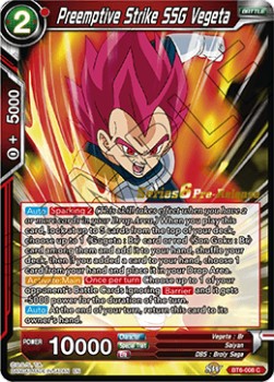 Preemptive Strike SSG Vegeta - Series 6 Pre-Release Promos