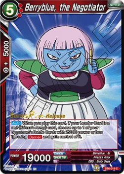 Berryblue, the Negotiator - Series 6 Pre-Release Promos