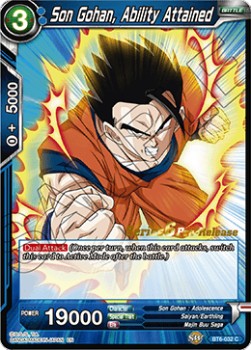 Son Gohan, Ability Attained - Series 6 Pre-Release Promos