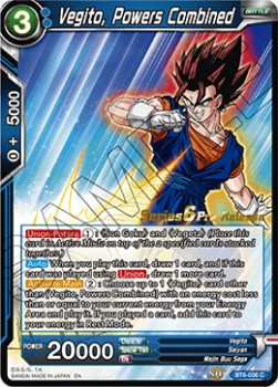 Vegito, Powers Combined - Series 6 Pre-Release Promos