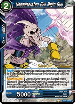 Unadulterated Evil Majin Buu - Series 6 Pre-Release Promos