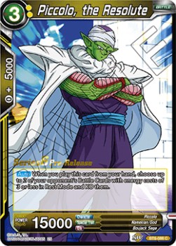 Piccolo, the Resolute - Series 6 Pre-Release Promos