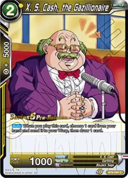 X. S. Cash, the Gazillionaire - Series 6 Pre-Release Promos