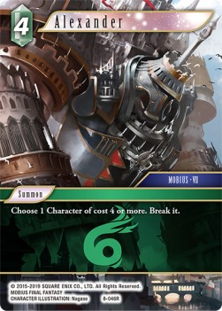 Alexander (8-046) - Opus VIII
