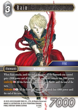 Rain (8-134) - Opus VIII
