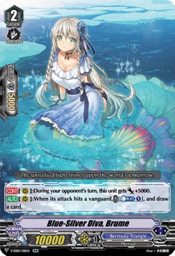 Blue-Silver Diva, Brume [V Format] - Primary Melody