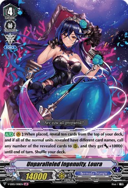 Unparalleled Ingenuity, Loura [V Format] (V.1 - Legend Idol Rare) - Primary Melody