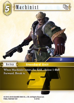 Machinist (8-073) - Opus VIII