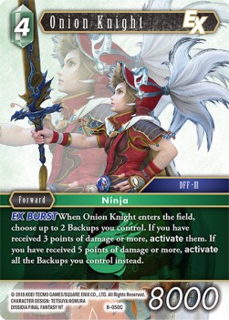 Onion Knight (8-050) - Opus VIII