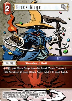 Black Mage (8-007) - Opus VIII