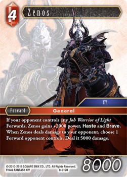 Zenos (8-012) - Opus VIII