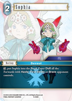 Sophia (8-038) - Opus VIII