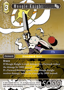Moogle Knight (8-086) - Opus VIII