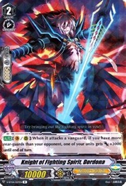 Knight of Fighting Spirit, Dordona [V Format] - Vilest! Deletor