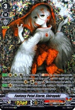 Fantasy Petal Storm, Shirayuki [V Format] (V.2 - Feature Rare) - Vilest! Deletor