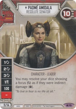 Padmé Amidala - Resolute Senator - Convergence
