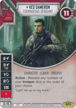 Kes Dameron - Courageous Sergeant - Convergence