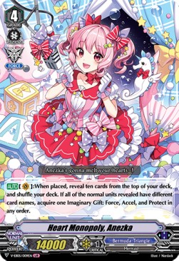 Heart Monopoly, Anezka [V Format] (V.1 - Legend Idol Rare) - Primary Melody