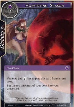 Harvesting Season - Awakening of the Ancients