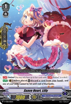 Suave Heart, Lily [V Format] (V.1 - Common) - Trial Deck: Schokolade Melody