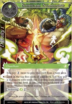 Shikigami Summoning - Awakening of the Ancients
