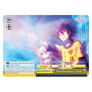 Overthrowing A God (V.1 - Climax Rare) - No Game No Life