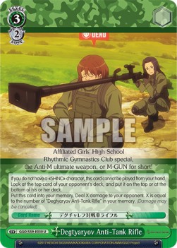 Degtyaryov Anti-Tank Rifle - Gun Gale Online