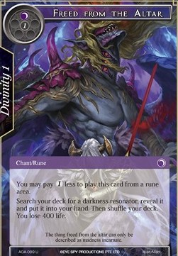 Freed from the Altar - Awakening of the Ancients