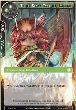 Three Beast Warrior, Molemi - Awakening of the Ancients