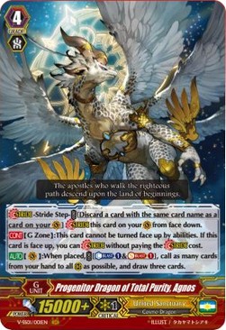 Progenitor Dragon of Total Purity, Agnos [P-Format] (V.1 - Generation Rare) - Premium Collection 2019