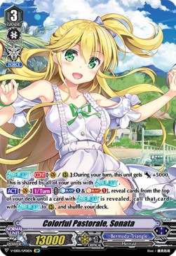 Colorful Pastorale, Sonata [V Format] (V.3 - Special Parallel) - Primary Melody