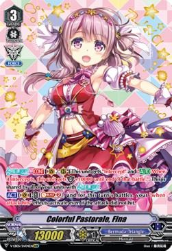 Colorful Pastorale, Fina [V Format] (V.2 - Special Vanguard Rare) - Primary Melody