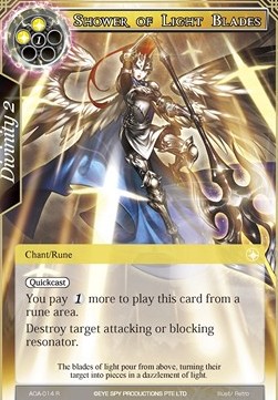 Shower of Light Blades - Awakening of the Ancients