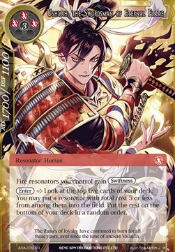 Ushuah, the Swordsman of Eternal Flame - Awakening of the Ancients