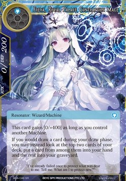 Freya, Royal Palace Contraption Mage (V.1 - Super Rare) - Awakening of the Ancients
