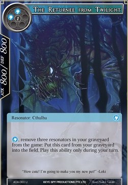The Returnee from Twilight - Awakening of the Ancients