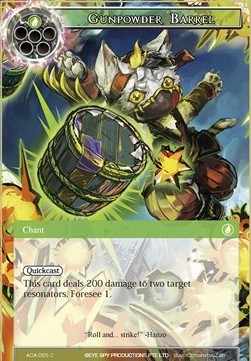 Gunpowder Barrel - Awakening of the Ancients