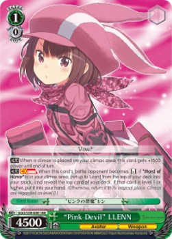 "Pink Devil" LLENN (V.1 - Double Rare) - Gun Gale Online